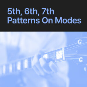 5,6,7도 모드 응용 패턴 연습