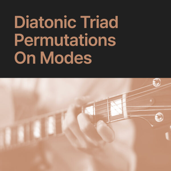 다이어토닉 트라이어드 응용 연습