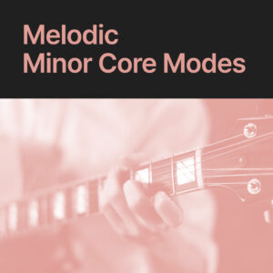 멜로딕 마이너 핵심 모드