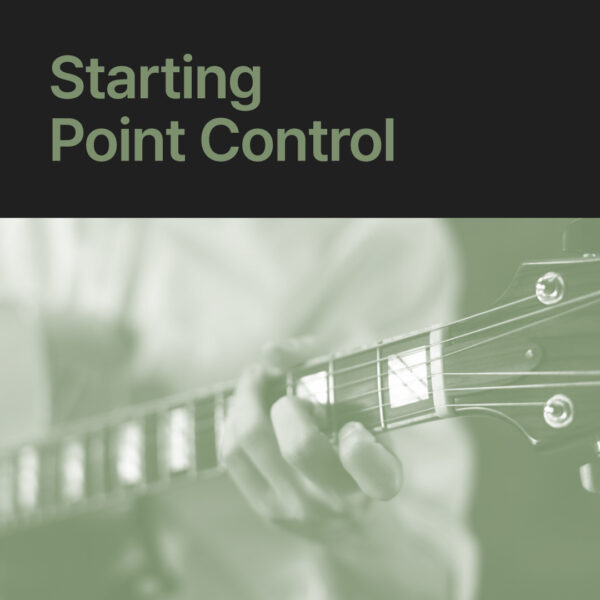 시작지점 조절 연습