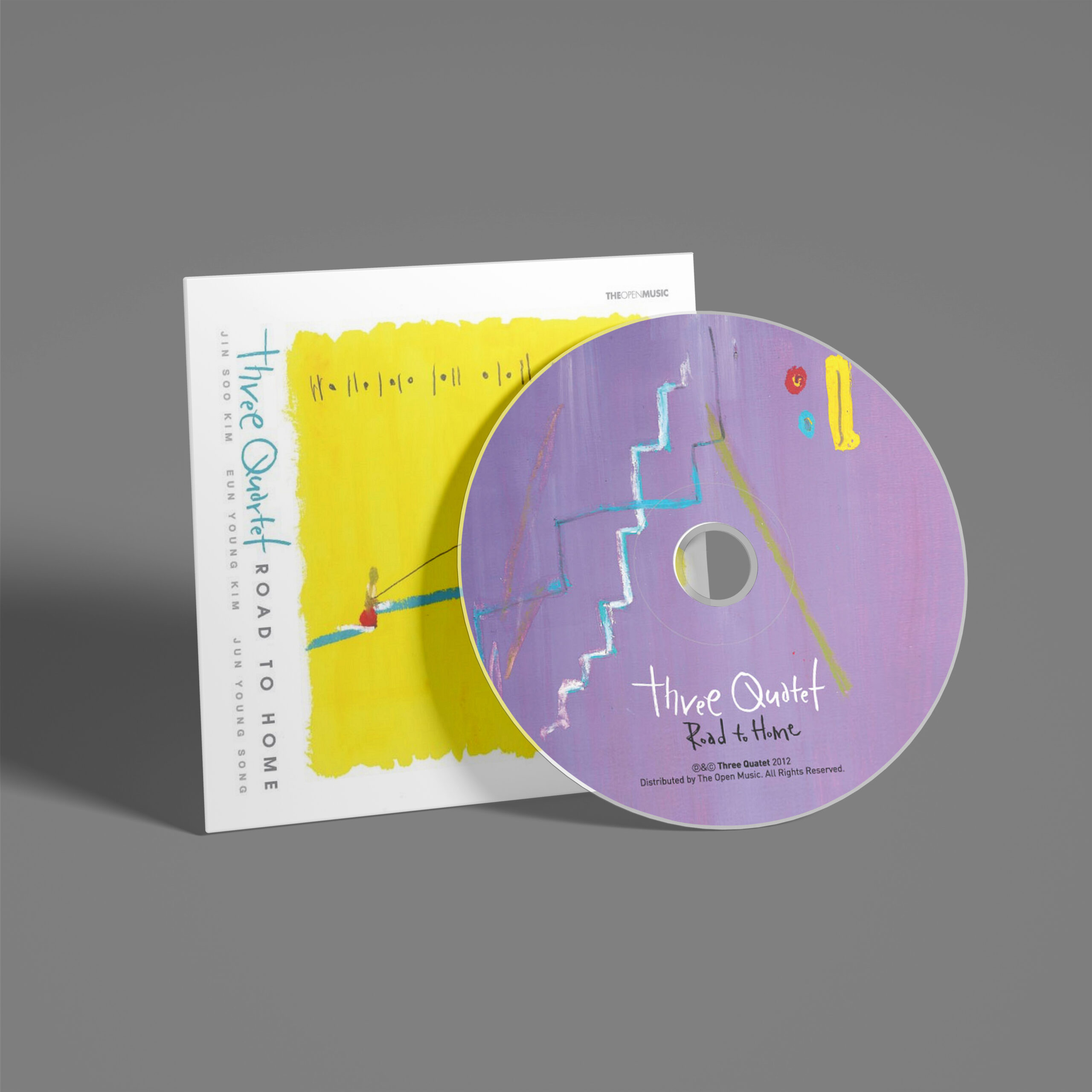 Three Quartet - [Road to Home] CD (Limited Edition) - 이미지 1